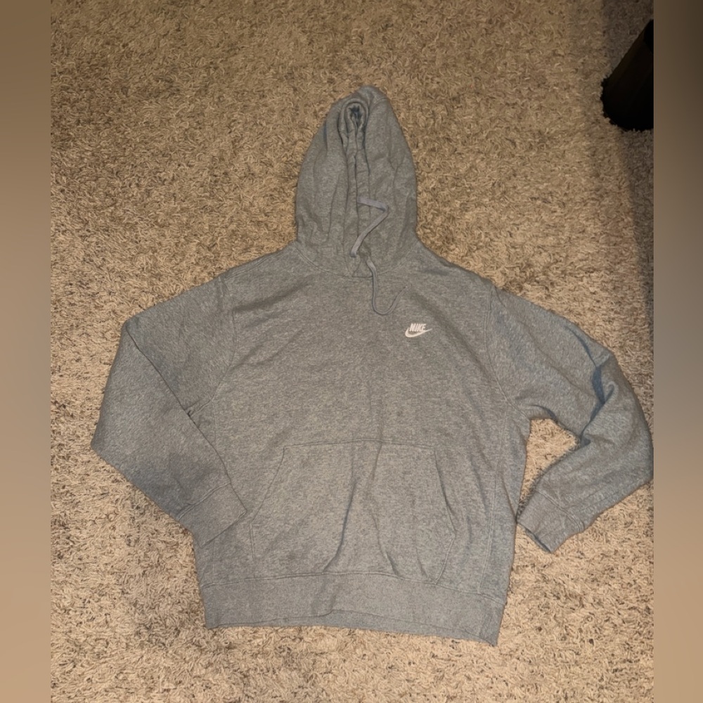 Ladies large grey Nike hoodie